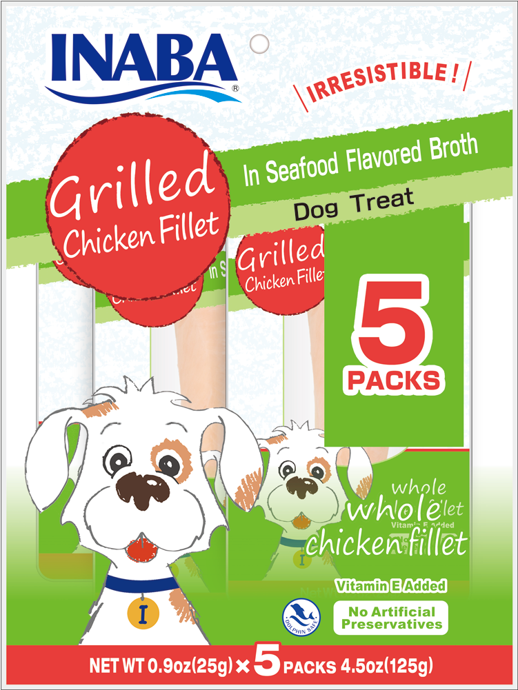 Grilled Chicken Fillet In Seafood Broth For Dogs 5p - Fillet (1000x1000), Png Download