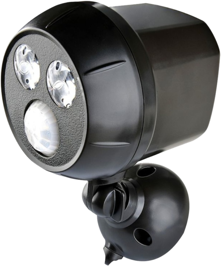 Mr Beams Mb390 Motion Sensored Battery Powered Ultrabright - Battery Powered Motion Outdoor Led Security Light (494x640), Png Download