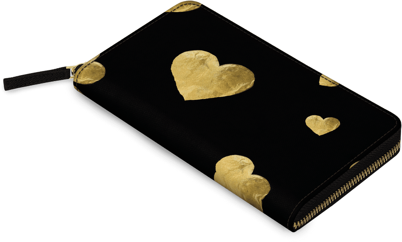 Dailyobjects Floating Hearts Women's Classic Wallet - Coin Purse (1429x900), Png Download