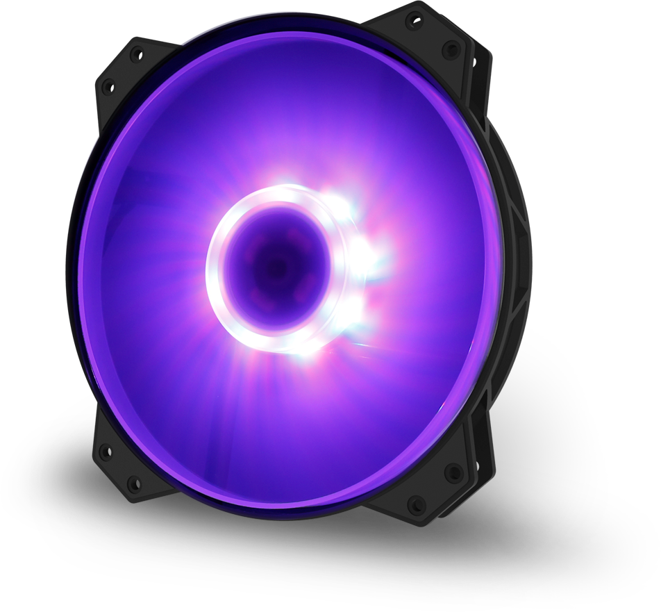 Big, Bright, & Bold - Masterfan Mf200r Rgb (952x881), Png Download