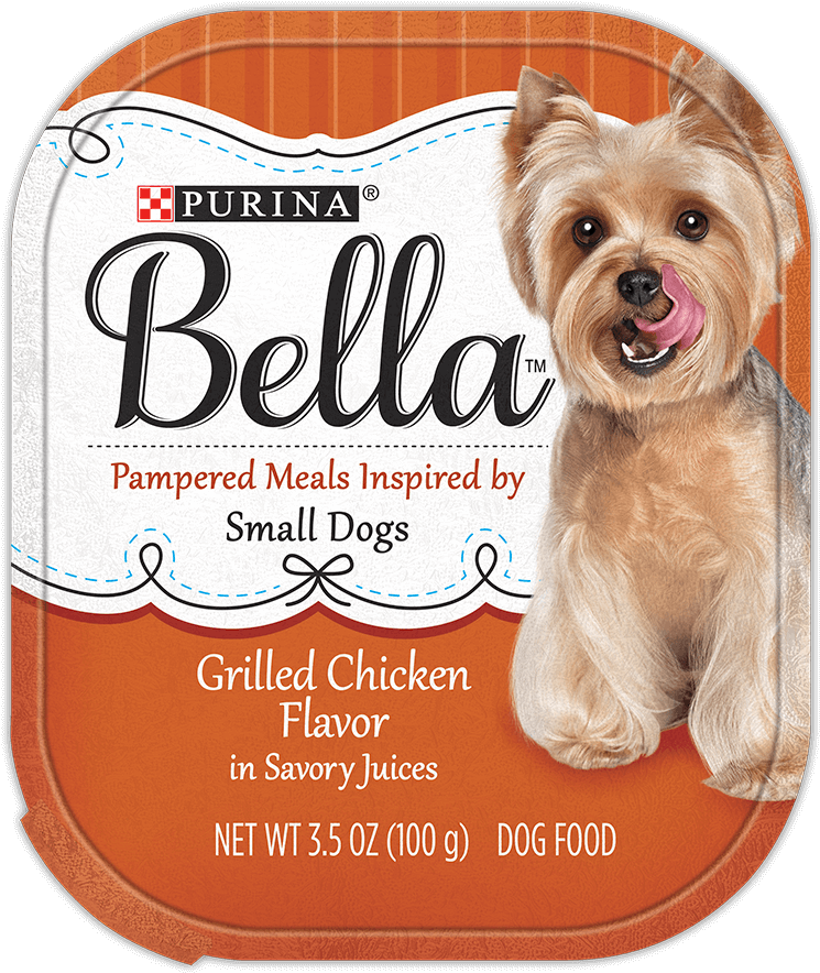 Bella Prepared Meals Grilled Chicken Flavor In Savory - Dog Food (800x1000), Png Download
