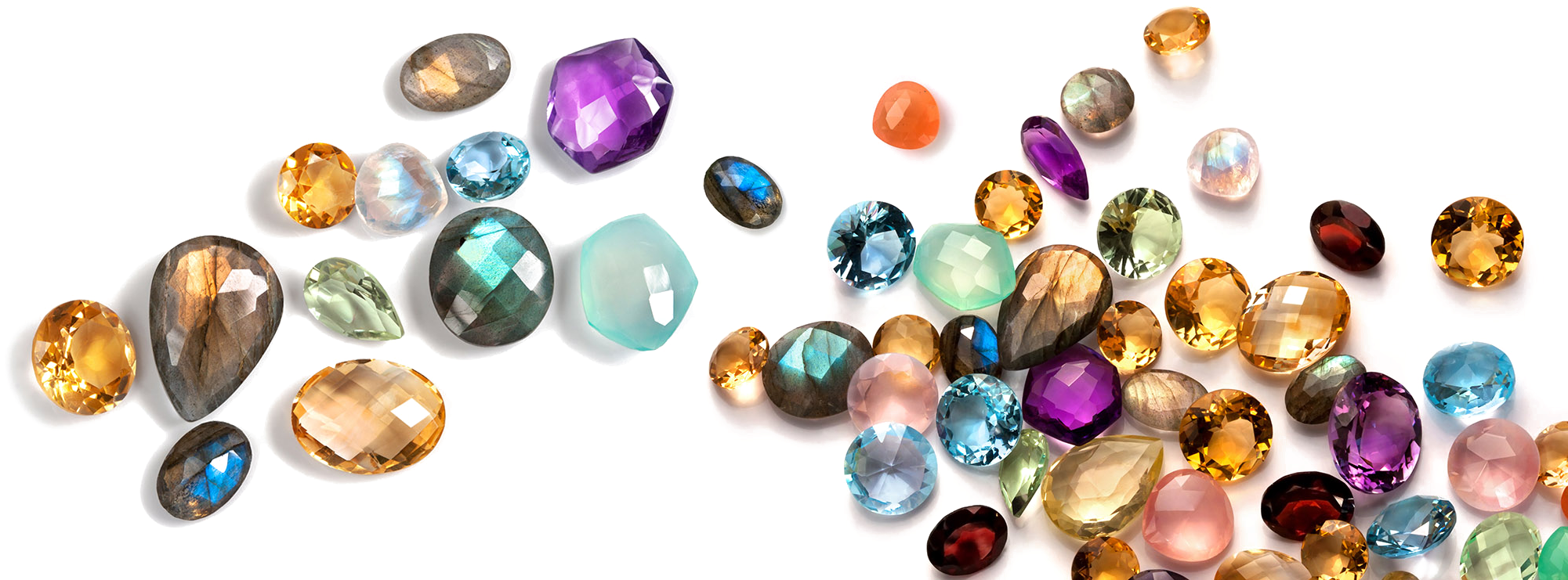 Gemstone Png File - Gem Stone Png File (2000x836), Png Download