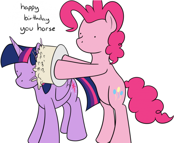 My Little Pony Clipart Birthday Cake - Cartoon (640x480), Png Download