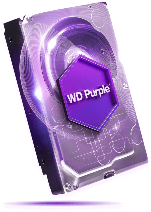 Engineered For High-definition Surveillance - Wd Purple Surveillance Hard Drive Specs (590x768), Png Download