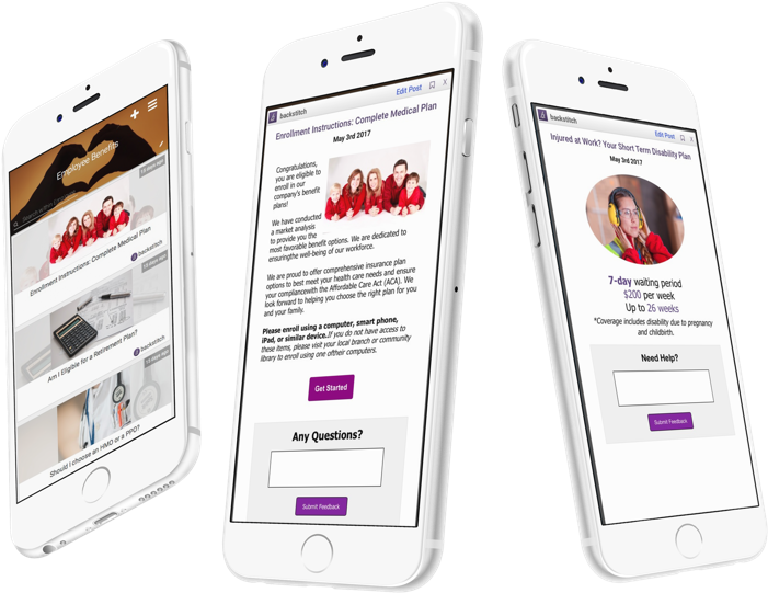 Mobile Employee Benefits - Iphone (800x600), Png Download