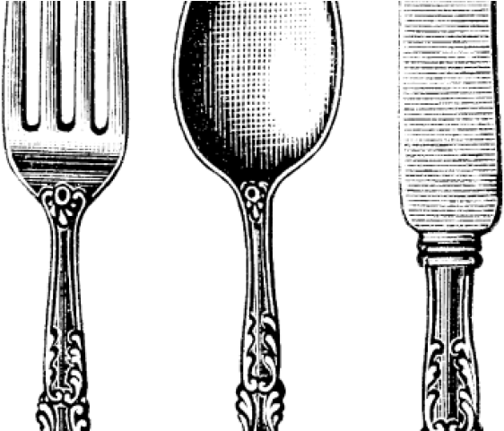 Silverware Png Transparent Images - Fork (640x480), Png Download