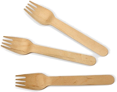Plantation Birch Wooden Forks - Fork (561x561), Png Download