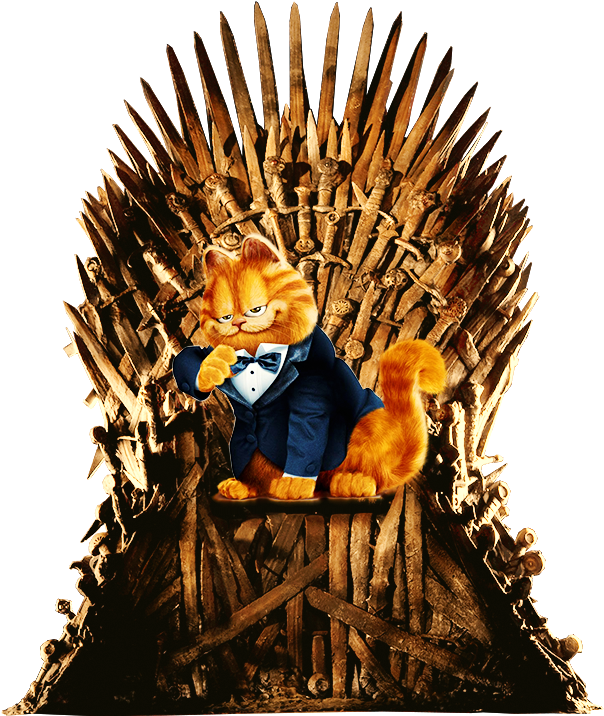 Image - Game Of Cat Thrones (669x759), Png Download