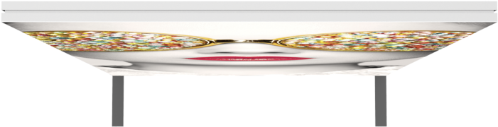 Vector Frame Rectangle 04 Fabric Banner Display - Coffee Table (700x700), Png Download