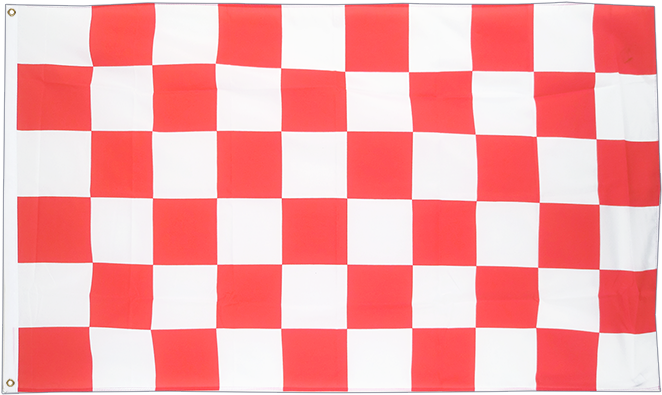 Ft Flag - Red And White Checkered Flag (750x500), Png Download