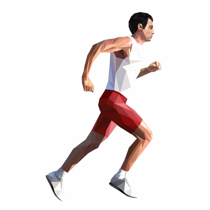 Running Man Transparent Image - Running Man Vector (720x720), Png Download