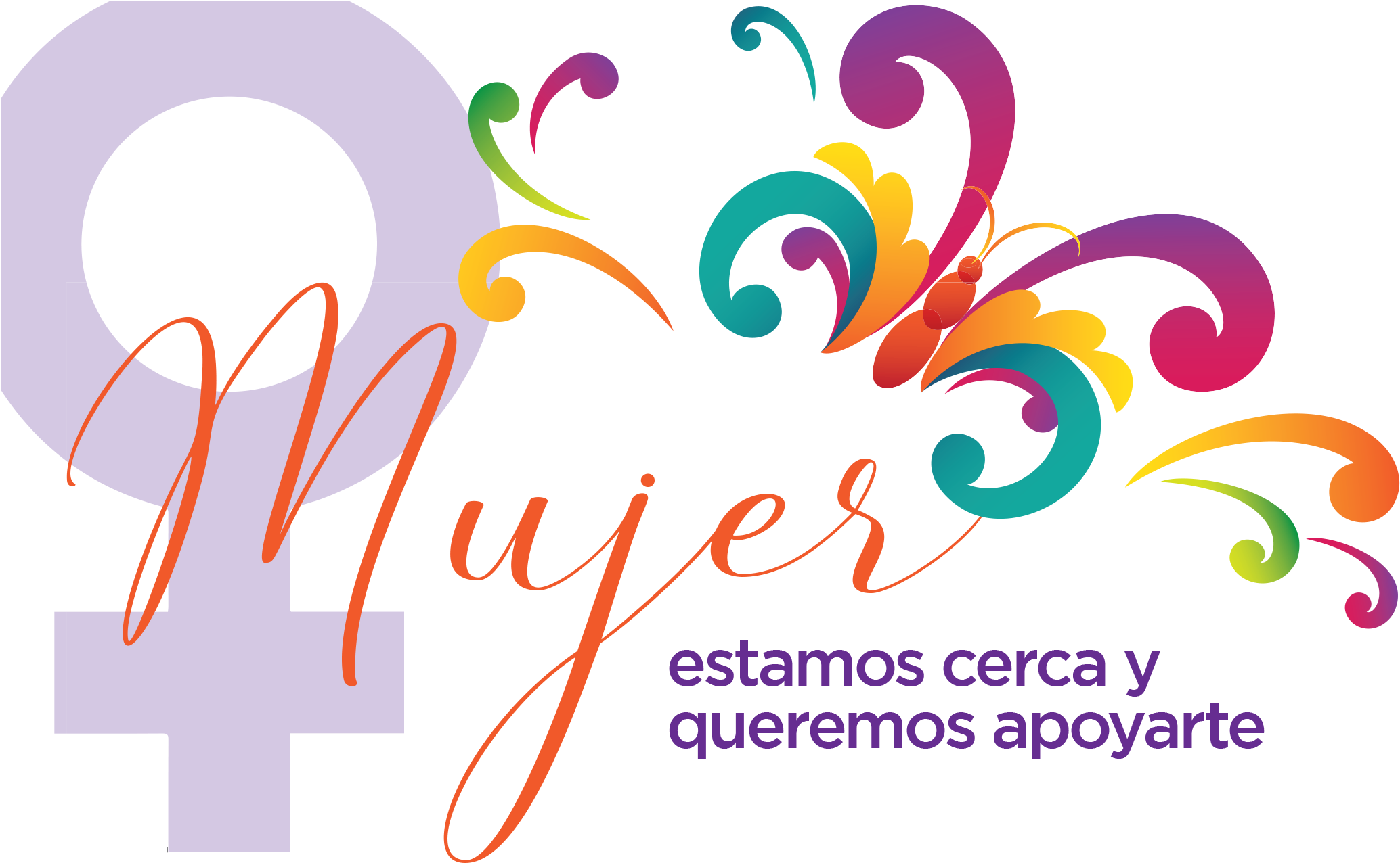 La Oficina De La Mujer Es Una Unidad Adscrita A La - Graphic Design (2085x1275), Png Download