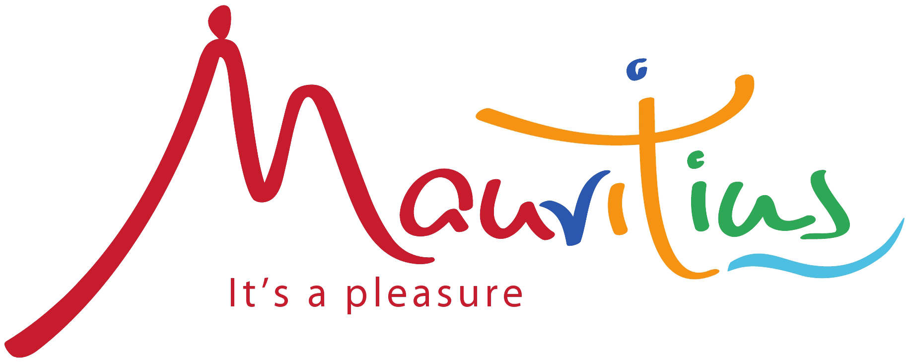 Mauritius Island Tourist Logo - Mauritius Logo (2448x881), Png Download