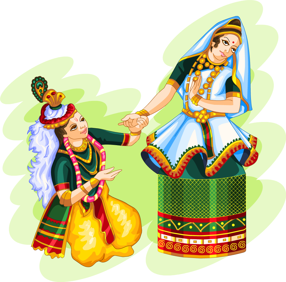 Download Dancer Clipart Manipuri - Cartoon PNG Image with No Background - Download Dancer Clipart Manipuri - Cartoon PNG Image with No Background -