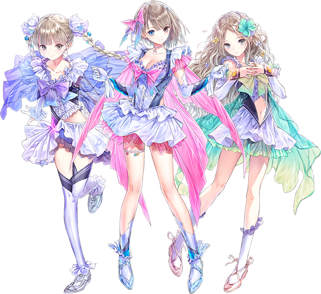 異世界：コンセプトアート - Blue Reflexion Magical Girl (639x584), Png Download