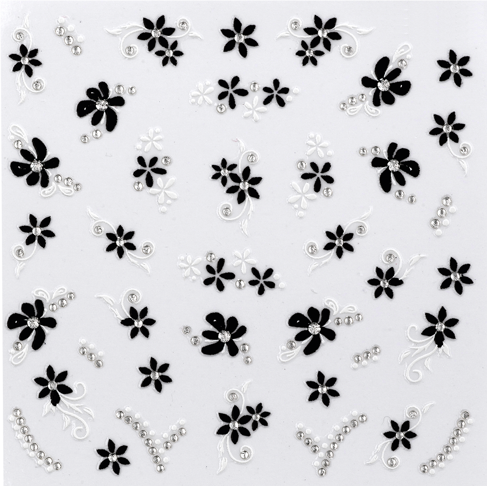 Decorative Nail Stickers - Motif (1200x1353), Png Download
