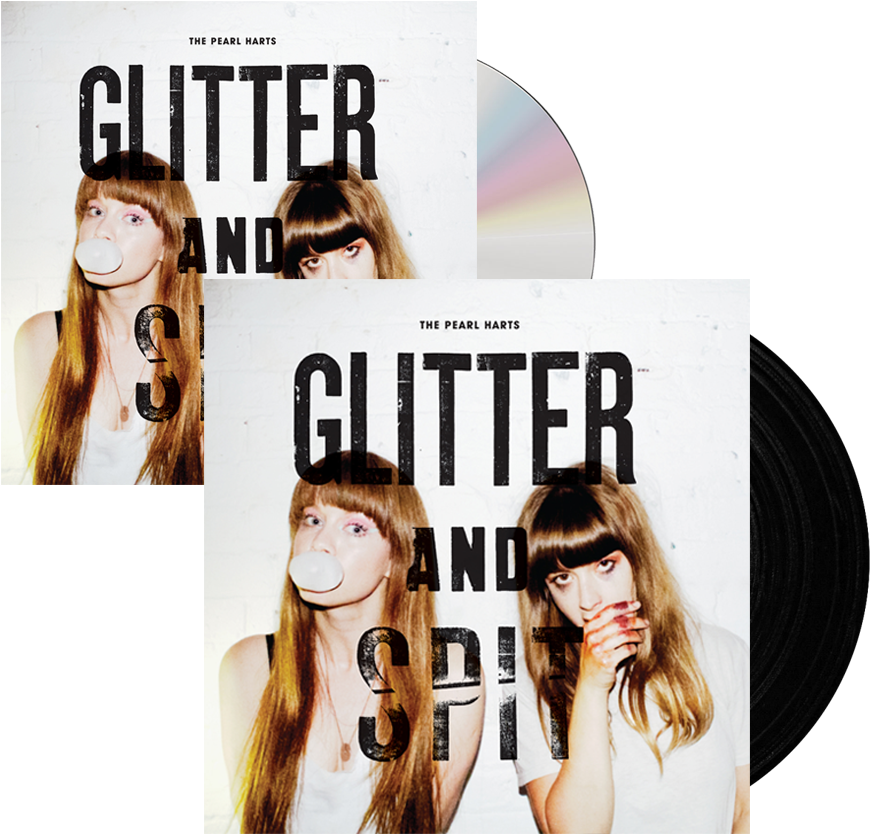 Buy Online The Pearl Harts - Pearl Harts Glitter And Spit (1000x1000), Png Download