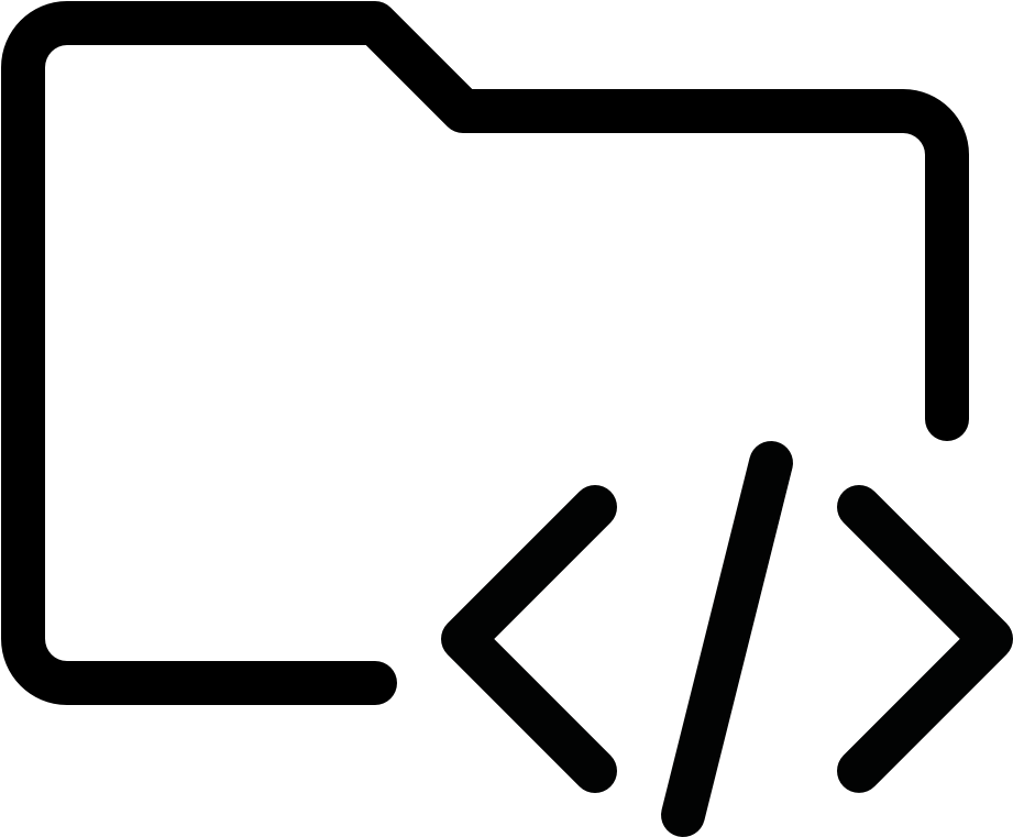 Folder Type Code (960x960), Png Download