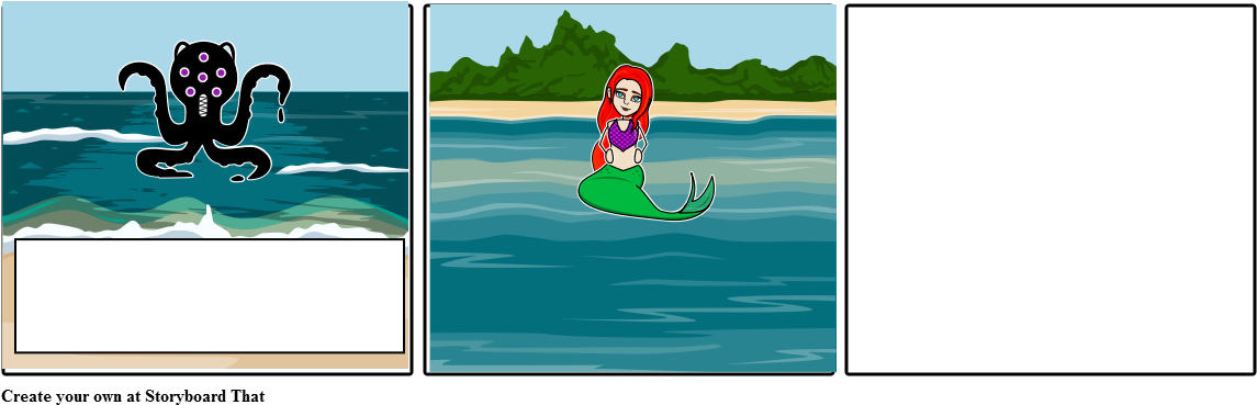 The Little Mermaid - Illustration (1164x385), Png Download