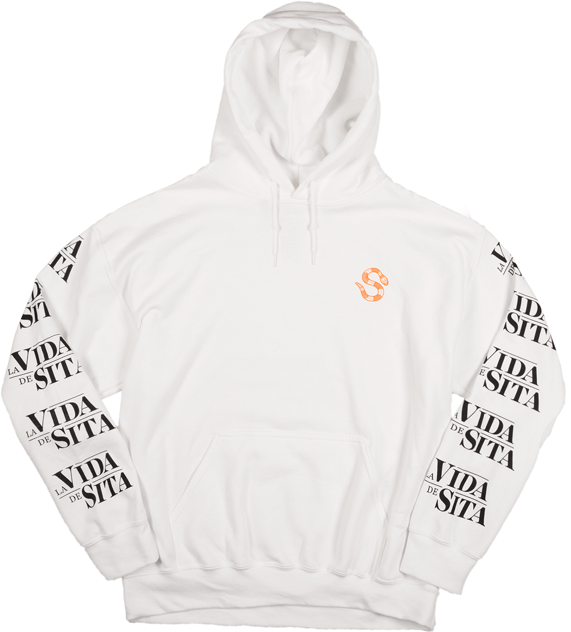 La Vida De Sita White Hoodie - Hoodie (1500x1500), Png Download