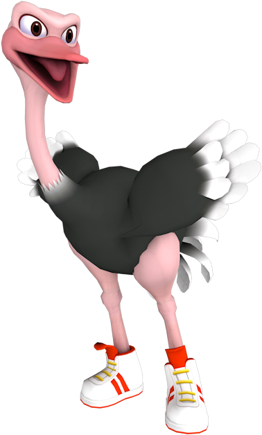 Download Zip Archive - Expresso The Ostrich (750x650), Png Download