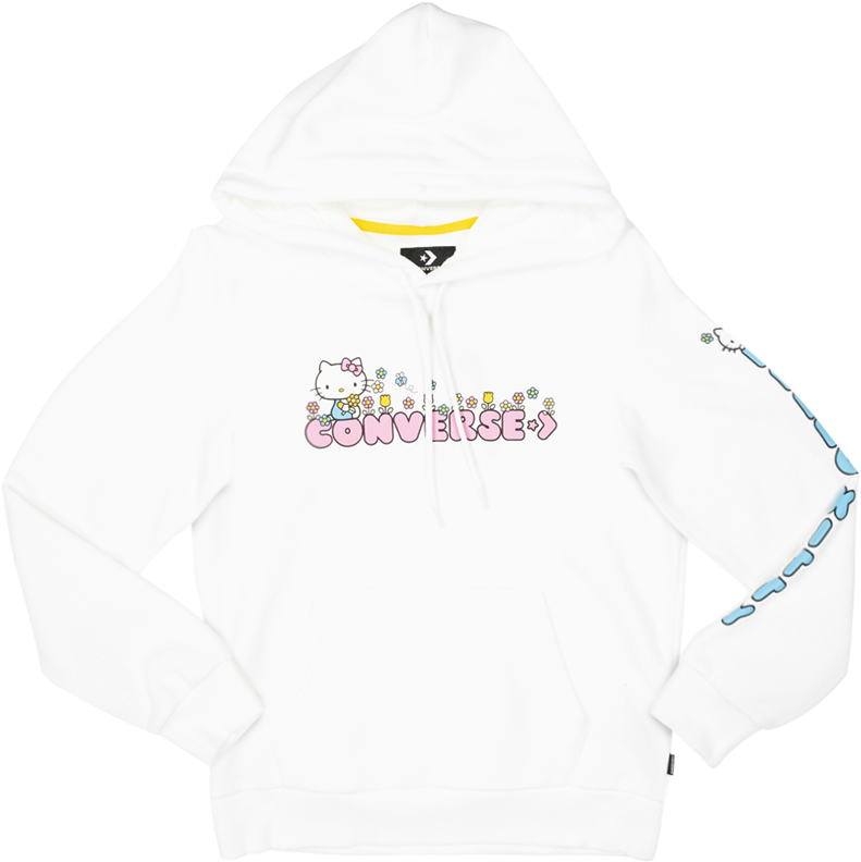 converse x hello kitty hoodie
