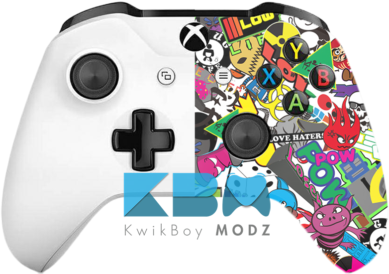 Xbox One Chatpad White (800x573), Png Download