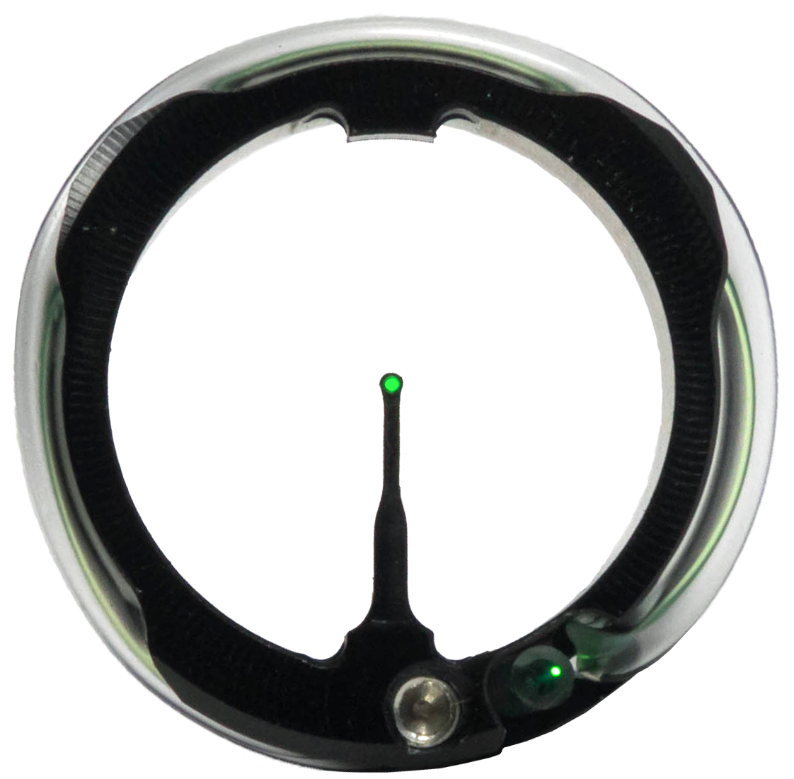 Ac14 Fire Ring Pin - Circle (1332x1266), Png Download