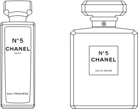 Chanel Bottle Perfume Png Download Free - Chanel No 5 Bottle Png (800x480), Png Download