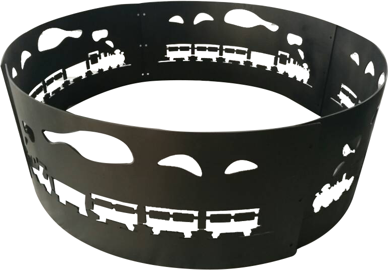Train Campfire Ring Dimensions - Bangle (960x720), Png Download