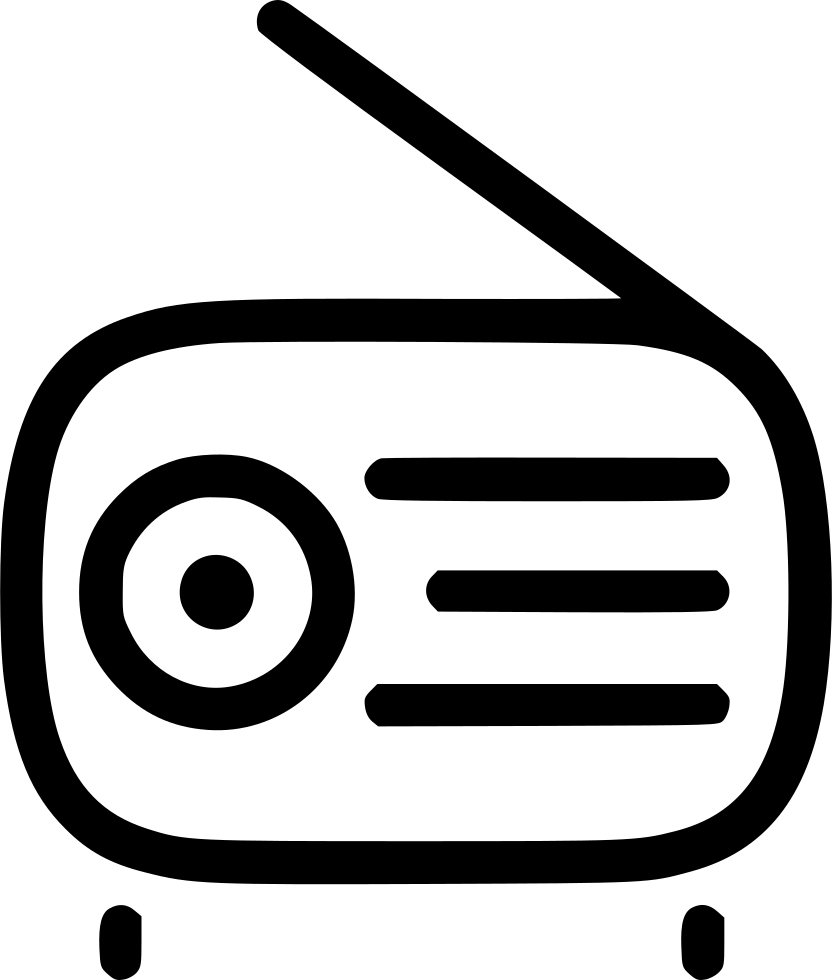 Radio Icon E (832x980), Png Download