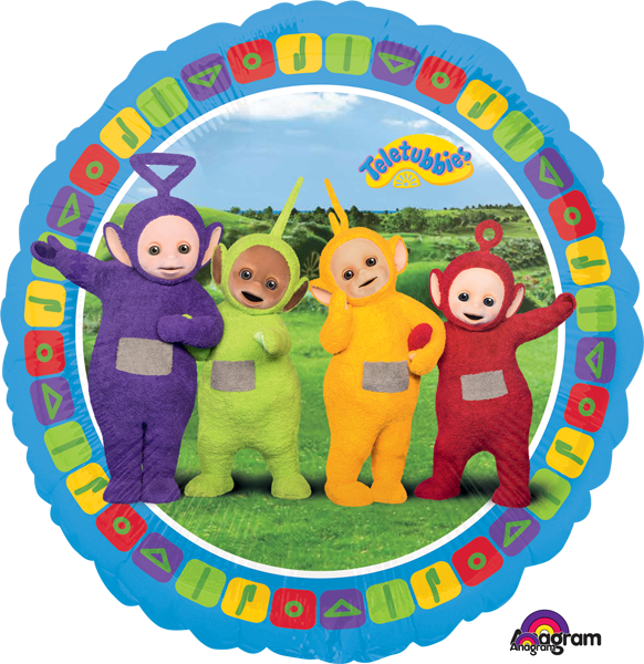 Teletubbies Balloon (582x600), Png Download