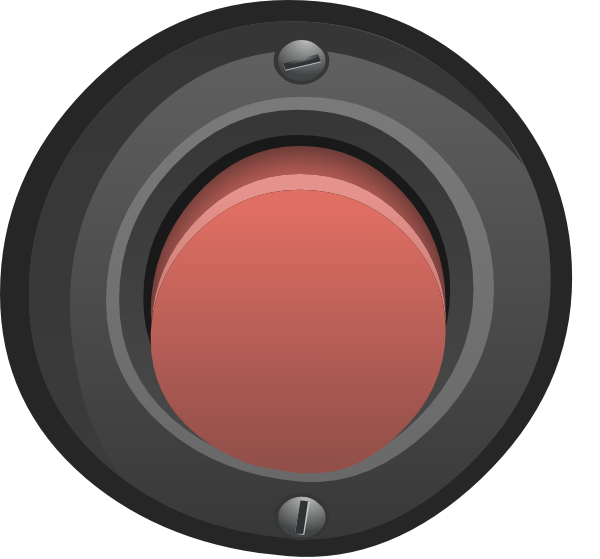 Wall Button Svg Clip Arts 600 X 559 Px (600x559), Png Download