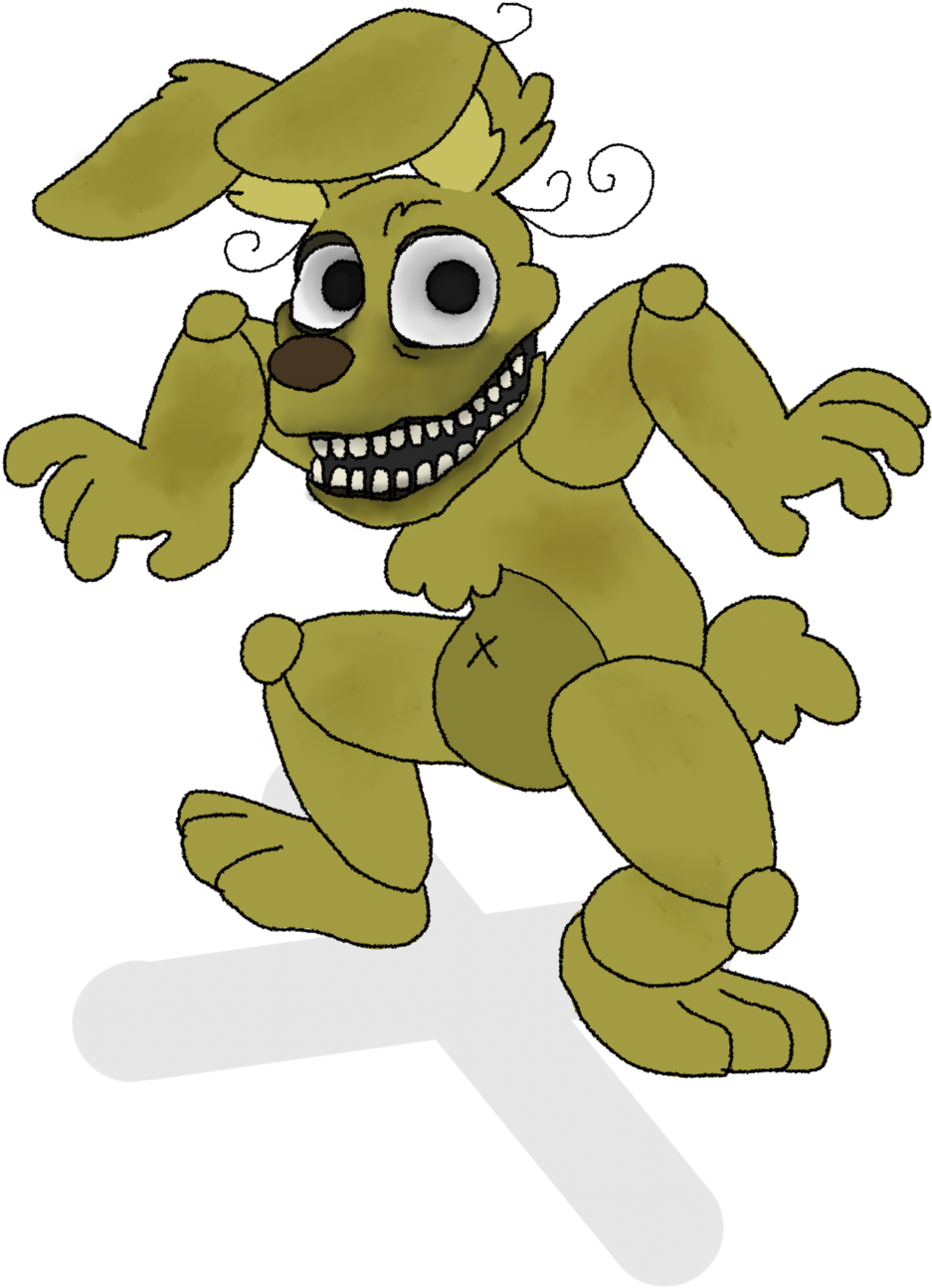 Plushtrap Art - Cartoon (1024x1365), Png Download