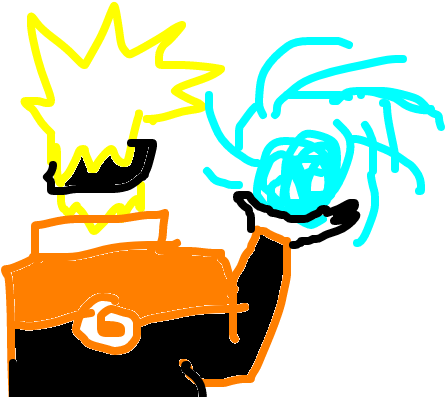 Rasengan - Illustration (1020x608), Png Download