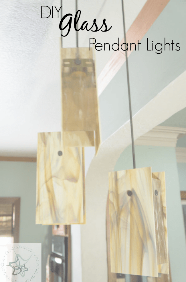 Diy Glass Pendant Lights - Plywood (650x983), Png Download