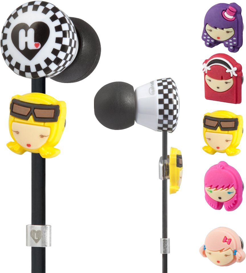 4 - Harajuku Lovers Headphones (900x994), Png Download