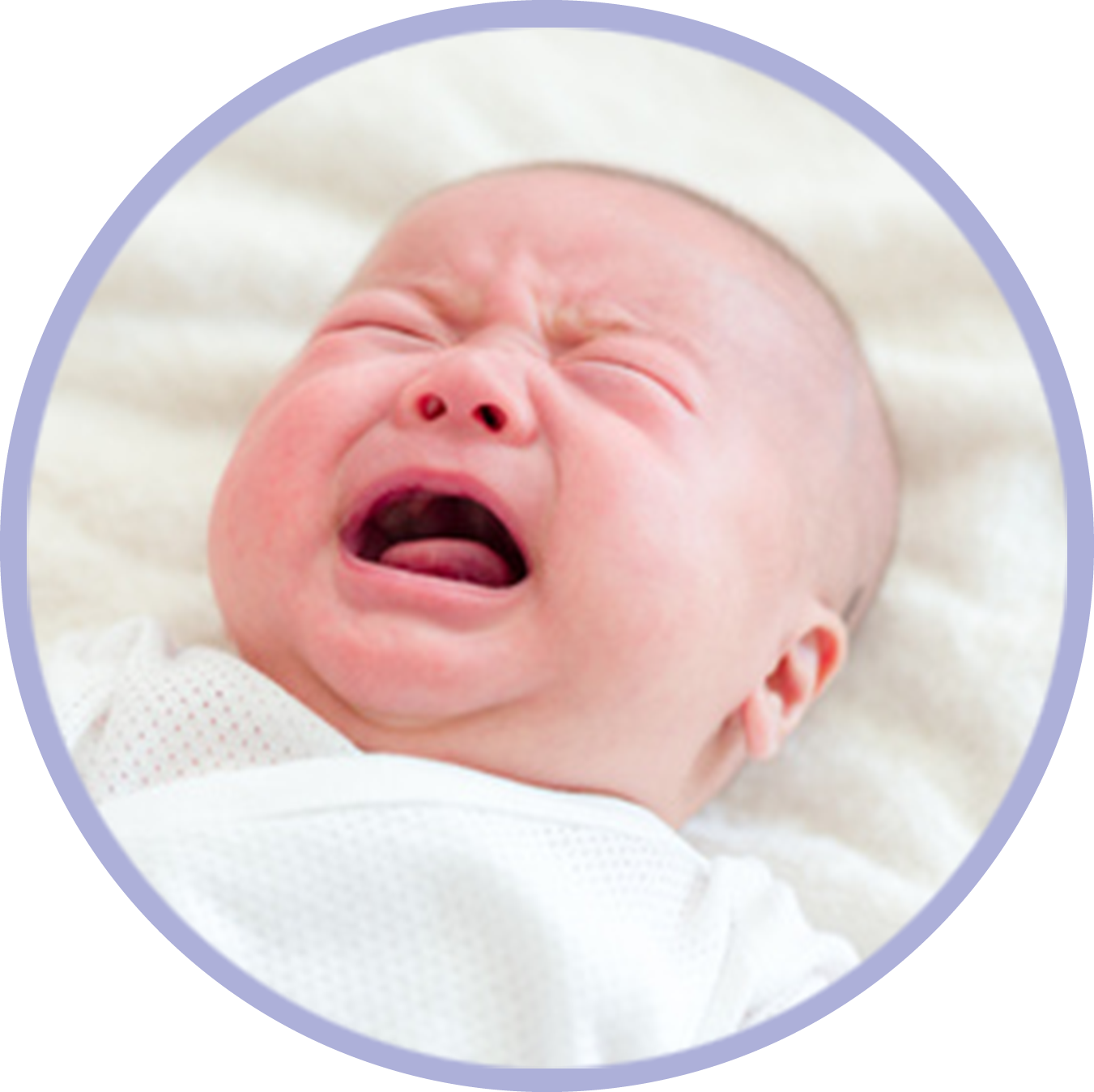 The Period Of Purple Crying What Exactly Is That - Crying Baby In Church (1351x1348), Png Download