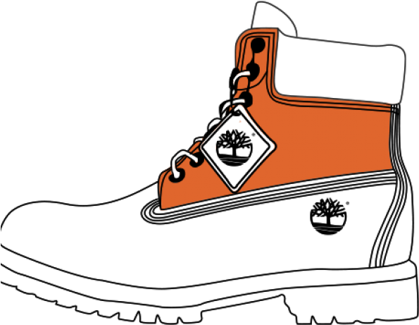 Drawn Boots Timberland - Timberland Boots Clipart - Free Transparent ...