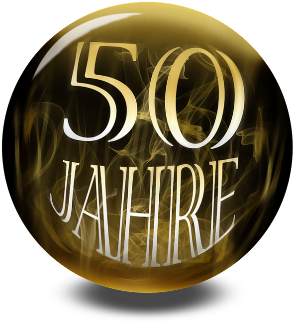 Jubiläum, 50 Jahre, Jubiläum 50 Jahre, Geburtstag - Jubiläum 50 (680x720), Png Download