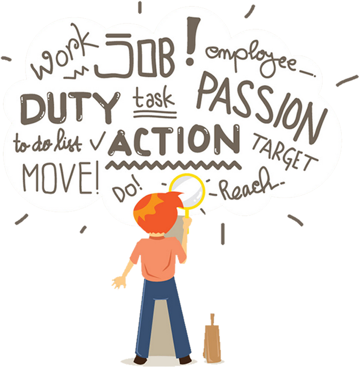 Cartoon Character - Internship Cartoon (1024x1024), Png Download