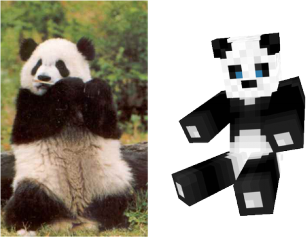 Drawn Red Panda Minecraft - Panda Poems (640x480), Png Download