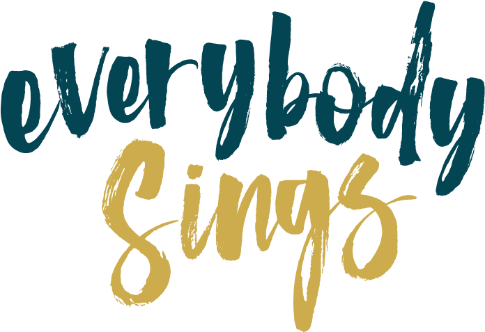 Everybody Sings Logo Master - Calligraphy (843x596), Png Download
