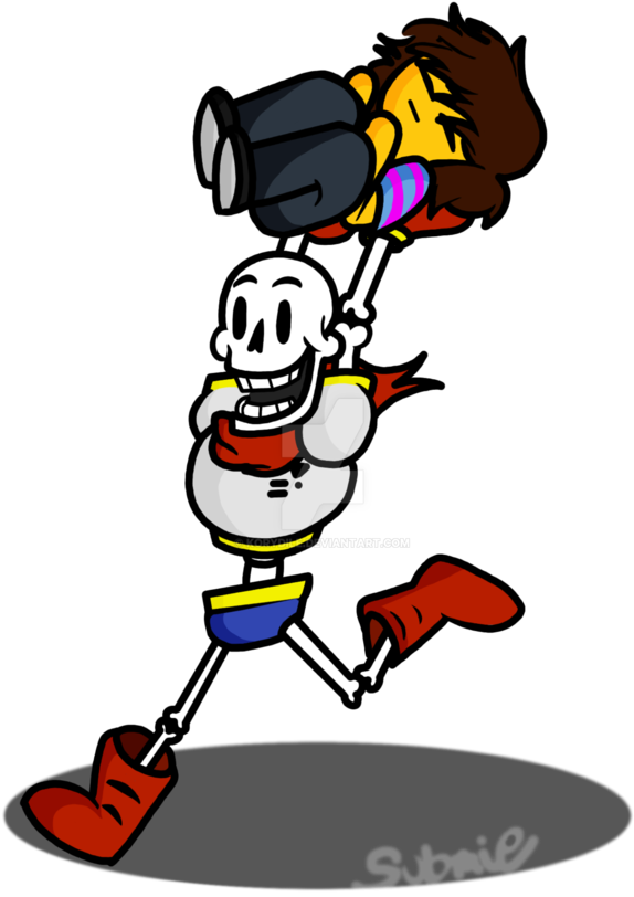 Papyrus Undertale Png - Papiros De Undertale (574x812), Png Download