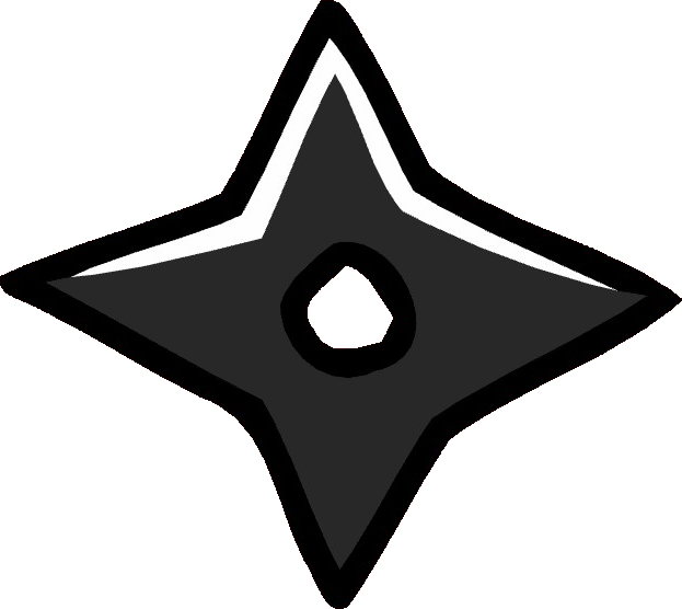 623 X 556 2 - Scribblenauts Shuriken (623x556), Png Download