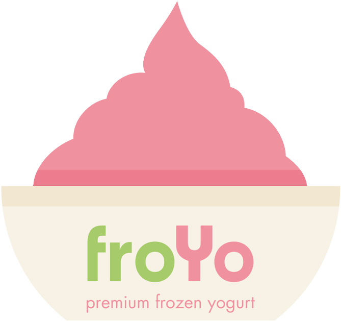 Frozen Yogurt Png - Froyo Logo (795x749), Png Download