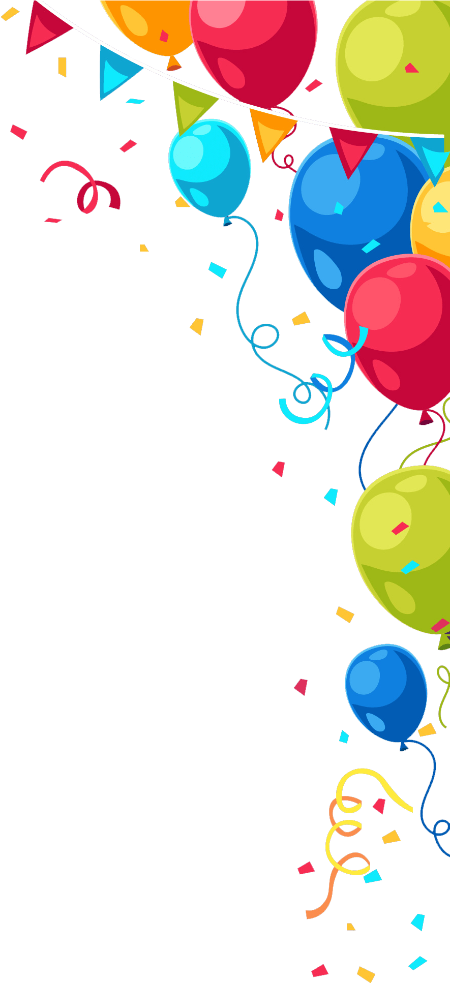 Balloon Happy Birthday Png (2000x2000), Png Download