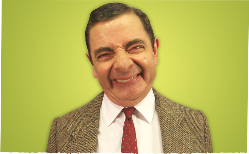 Mr Bean Grin - Businessperson (900x540), Png Download