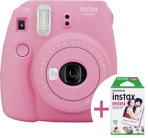 The Best Instant Cameras 2019 Image1 - Instax Mini 9 Set Dm (500x466), Png Download