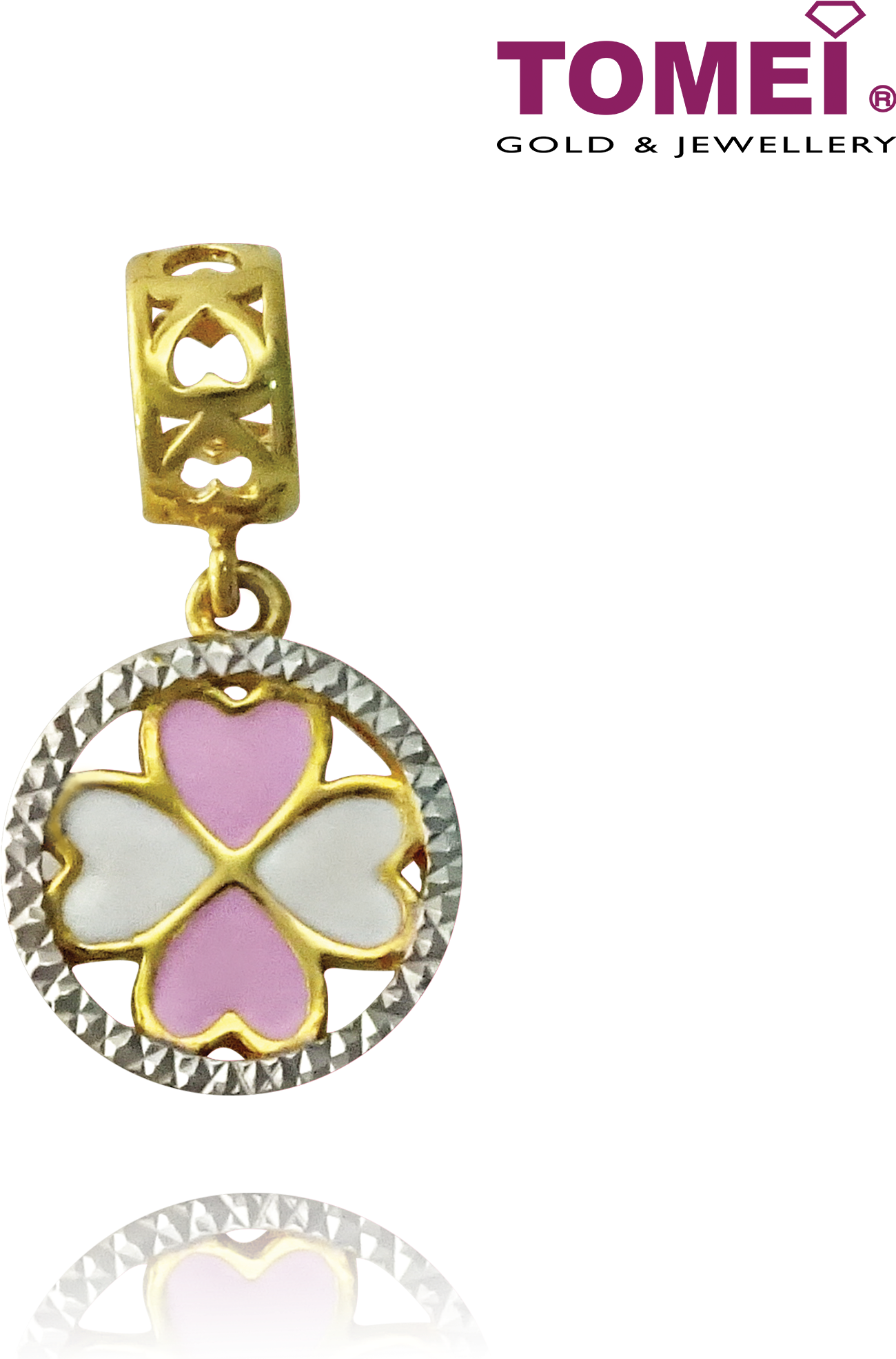 Tomei Yellow Gold 916 Colors Of Memories "wreath Of - Ggr College Of Engineering Vellore (2000x2000), Png Download